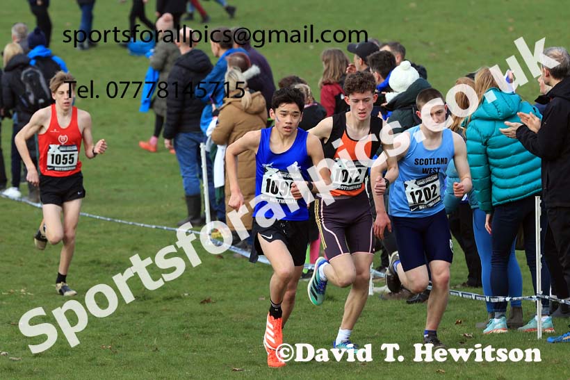 Boys Under-15s, 2024 CAU Inter Counties Cross Country Champs., Wollaton Park, Nottingham. Photo: David T. Hewitson/Sports for All Pics